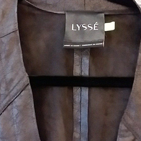 Lysse Drape faux leather jacket XS - Picture 3 of 4